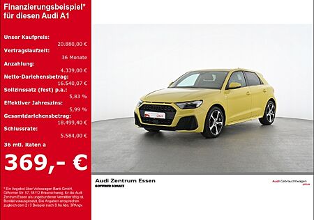 Audi A1 Sportback 30 TFSI S-LINE S-TRONIC LED SHZ PDC MUFU FSE