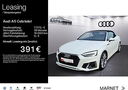 Audi A5 Cabriolet 35 S line*Navi*Matrix*Alu*AHK*PDC*Virtual Cockpit*Sitzheizung