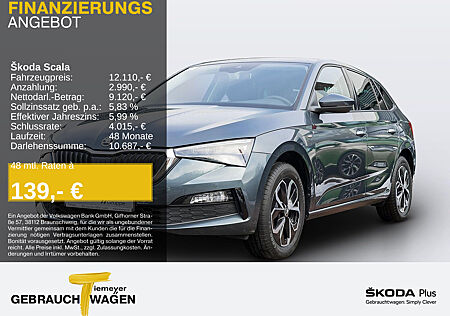 Skoda Scala 1.0 TGI G-TEC DRIVE LED LM16 SITZH PDC+