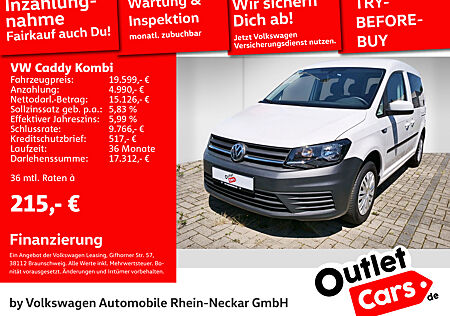 VW Caddy Kombi 1.0 TSI Trendline 7-Sitze Tempomat PDC uvm