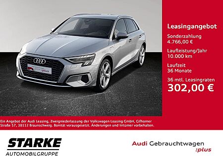 Audi A3 Sportback 40 TFSI e S tronic advanced