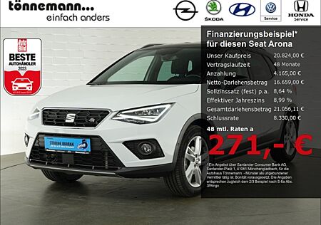 Seat Arona TSI FR DSG+LED+NAVI+RÜCKFAHRKAMERA+SITZHEIZUNG+ACC+AUSPARKASSISTENT+INDUKTIONSLADEN