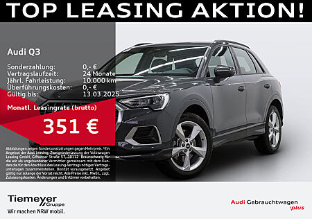 Audi Q3 40 TFSI Q ADVANCED LM19 AHK KAMERA LEDER