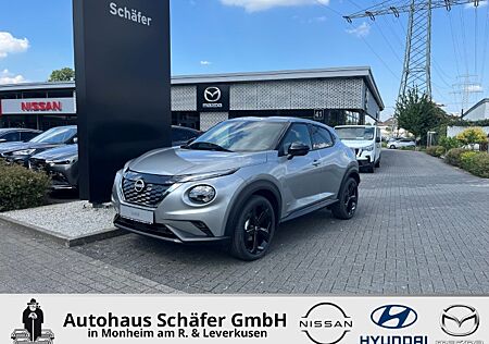 Nissan Juke (2024) TEKNA 1.6 Hybrid 143PS 4AMT Navi digitales Cockpit 360 Kamera LED Apple CarPlay