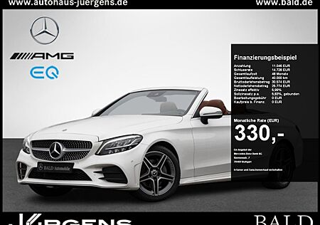 Mercedes-Benz C 180 Cabrio AMG/Navi/LED/Cam/Totw/Amb/DAB/18