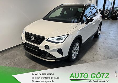 Seat Arona FR DSG 5-Jah Garantie AHK-Vorb.*Navi*DAB*VZE*LED*ACC*SmartLink*DigiCockpit*Kamera*ParkAssist*Kessy*BlindSpot*Freispr.*Sitzheiz*PDC*vo+hi*Alu*LichtAssist*SpurAssist*Connect*Sunset*ZV-Funk*4xEFH*Ladeboden*RÃckbank geteilt*Nebel*Armlehne