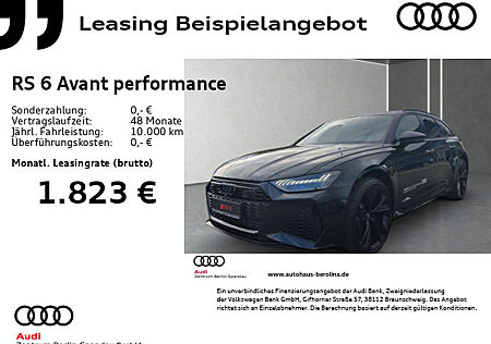 Audi RS6 Avant performance *HD-MATRIX*PANO*B&O*HuD*