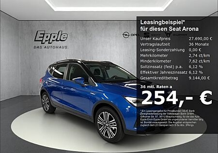 Seat Arona Style Edition 1.0 TSI 85 kW (116 PS) 7-Gang-DSG AHK Navi