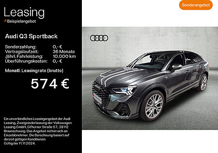 Audi Q3 Sportback 45 TFSI quattro S-LINE*LED*STHZG*AHK*VIRTUAL*NAVI-PLUS*SONOS*20ZOLL