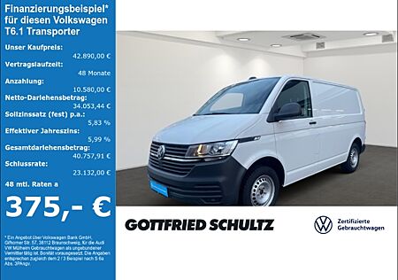 VW T6 .1 Transporter Frischdienst Kasten 2.0 TDI AHK EPH HECKFLÜGELTÜREN