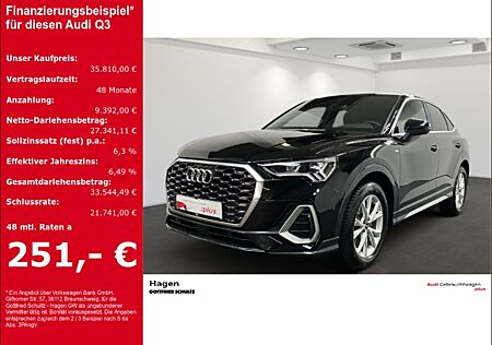 Audi Q3 Sportback 35 TFSI S-tronic LED NAV SHZ DAB S line