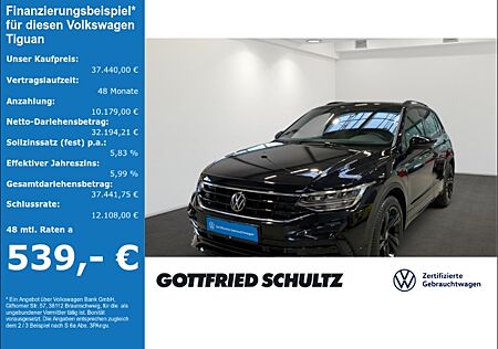 VW Tiguan R-LINE TSI DSG AHK NAVI LED BLACK-STYLE ACC