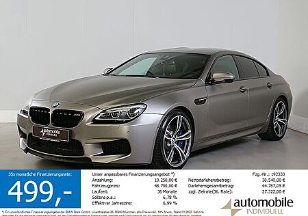 BMW M6 Gran Coupe LED H&K HuD Navi Leder Lenkradheiz