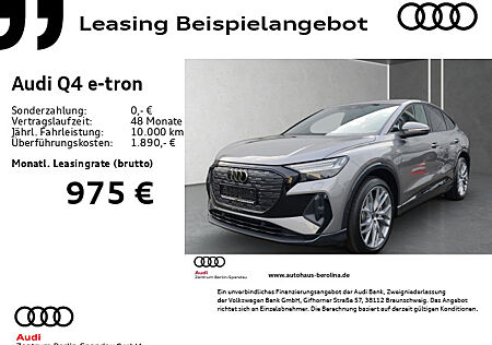 Audi Q4 e-tron Q4 55 Sportback qu S line SONOS