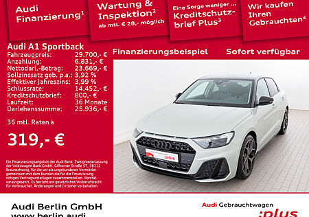 Audi A1 Sportback S line 25 TFSI 5-G. VIRTUAL PDC