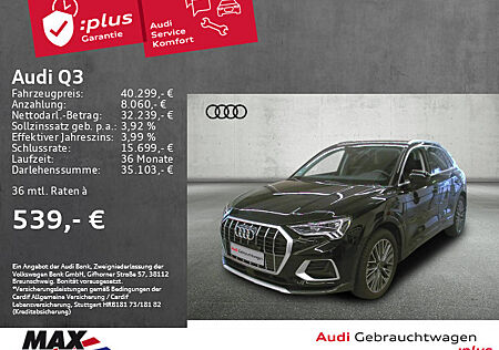 Audi Q3 35 TFSI ADVANCED LED+VCP+NAVI+AHK+DAB