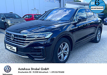 VW Touareg 3.0 V6 TDI DSG 4M R-Line AHK LED Navi Luft Leder "DYNAUDIO" Keyless Bluet.