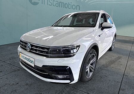 VW Tiguan R-LINE 2.0TSI 4M DSG AHK+KAMERA+HEAD-UP+STANDHZG+ACC+19 ALU!