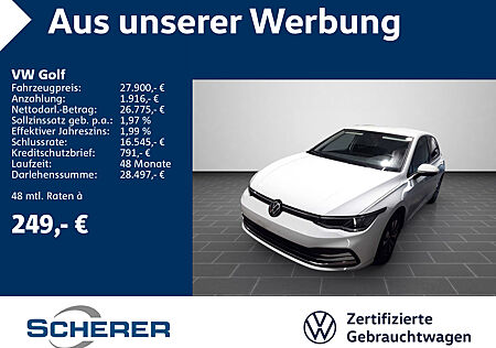 VW Golf VIII 2.0 TDI DSG MOVE, Navi, Sitzh., Kamera, Allwetter