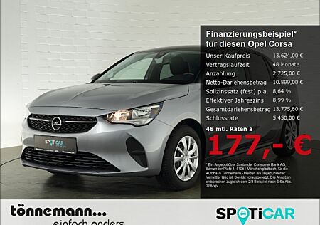 Opel Corsa F EDITION+SITZHEIZUNG+LENKRADHEIZUNG+PARKPILOT HI+KLIMAANLAGE+AUDIO MULTIMEDIA+TEMPOMAT