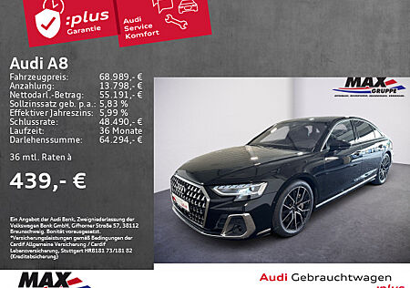 Audi A8 60 TFSI e QUATT HD-MATRIX+PANO+RAUTE+HUD+LUFT