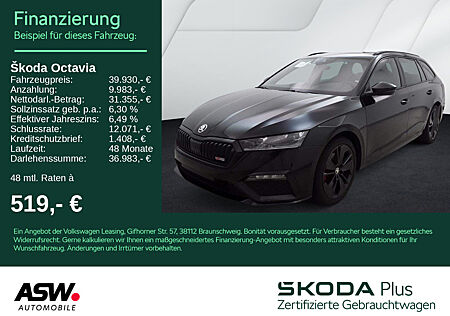 Skoda Octavia RS Combi 2.0TDI DSG LED Nav ACC Pano AHK