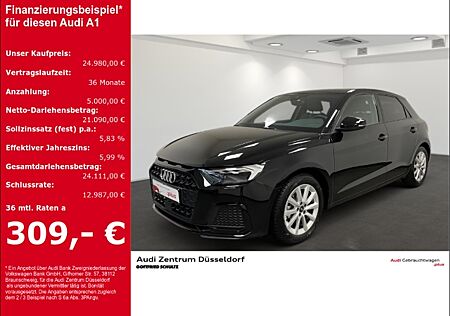 Audi A1 Sportback 25 TFSI Advanced PDC CARPLAY SZH