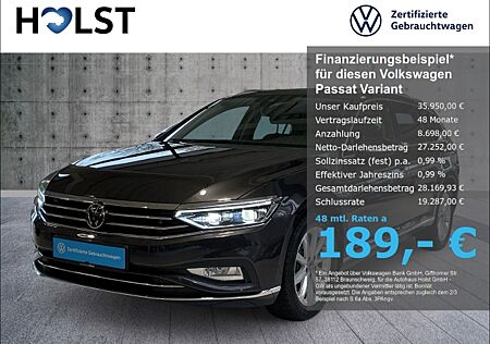 VW Passat Variant 2.0TDI DSG Elegance Navi LED ACC AHK