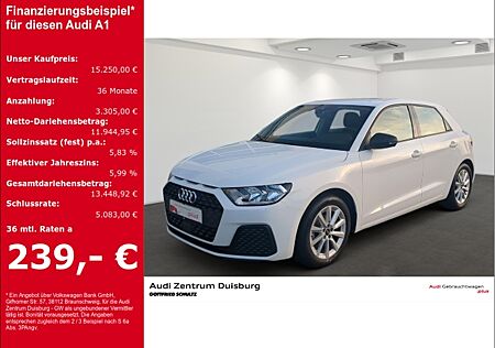 Audi A1 Sportback 25 TFSI Navi Allwetterreifen Cockpit