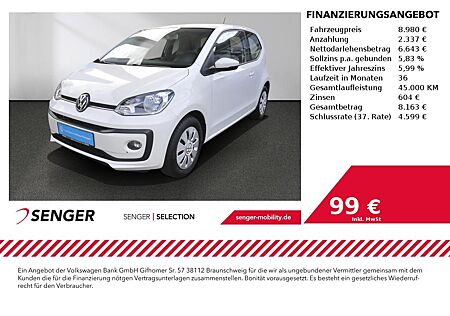 VW Up ! 1.0 move ! Klima maps&more-Dock