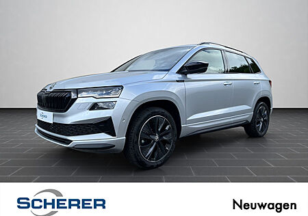 Skoda Karoq Sportline 1,5 TSI DSG Pano/ Leder/ AHK/ Standheizung/ Assistenz-Paket