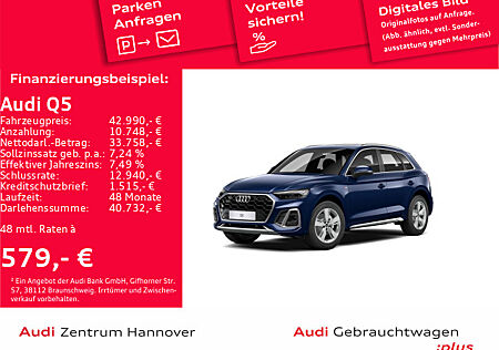 Audi Q5 S line 40 TDI quattro HuD Pano Matrix AHK Kamera