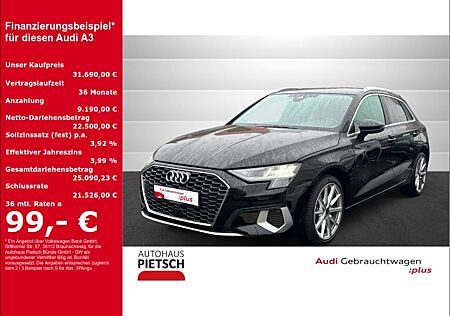 Audi A3 Sportback 30 TDI advanced LED NAVI VC STHZ PDC GRA