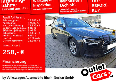 Audi A4 Avant 35 TDI S tronic Navi LED PDC SHZ uvm