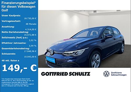 VW Golf VIII TDI LIFE NAVI LED SITZHZG STANDHZG PDC