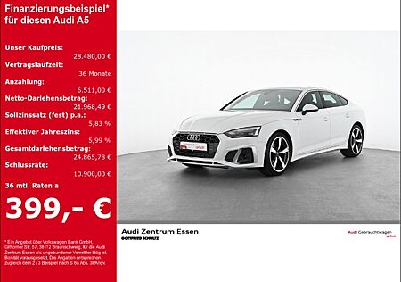 Audi A5 Sportback 35 TFSI 6-GANG S-LINE LED NAV SHZ RÜFA PDC MUFU FSE