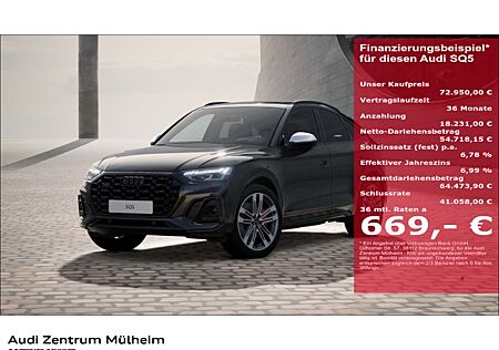 Audi SQ5 Sportback TDI quattroLuftfederung AD StandHZG AHK-klappbar Panorama Navi Allrad HUD