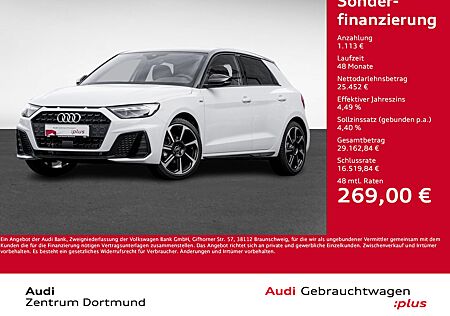 Audi A1 Sportback 30 S LINE BLACKPAK LM18 LED SITZHZ.