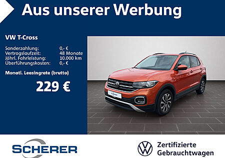 VW T-Cross 1.0 TSI Active ACC/AHK/AppConnect/Navi