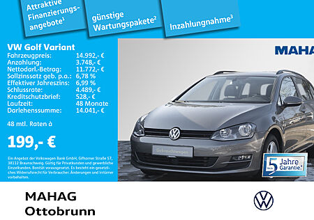 VW Golf Variant Golf VII Variant 1.4 TSI Comfortline Navi Sportsitze Kamera ParkLenkAssist BlindSpot 6-Gang