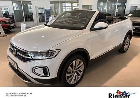 VW T-Roc Cabriolet Style 110 kW Navi+AHK+R'KAM+dig.