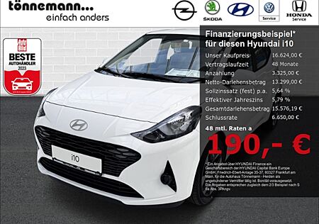 Hyundai i10 TREND+NAVI+RÜCKFAHRKAMERA+SITZ-/LENKRADHEIZUNG+DAB