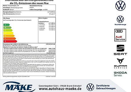 VW Caddy Cargo 1.5 TSI ecoProfi DSG