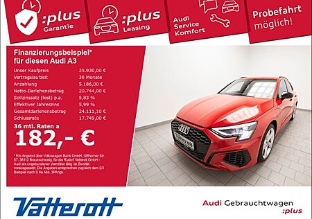 Audi A3 Sportback 40 TFSIe S line Navi AHK LED-Matrix