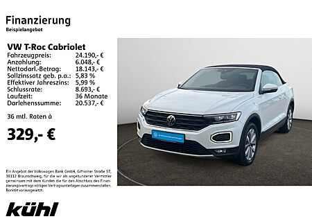 VW T-Roc Cabriolet 1.5 TSI Style Navi,AHK