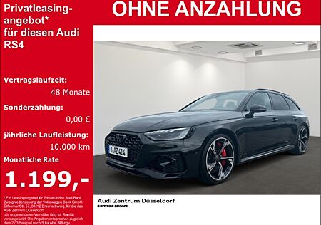 Audi RS4 AVANT Allrad HUD AD El. Panodach Panorama Leder digitales Cockpit Memory Sitze KERAMIK BREMSE