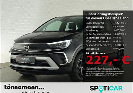 Opel Crossland ELEGANCE+ANHÄNGERKUPPLUNG+LED LICHT+RÜCKFAHRKAMERA+AGR SITZ+SITZ-/LENKRADHEIZUNG