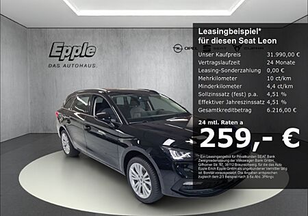 Seat Leon Sportstourer Style Edition, Navi,AHK,Rückfahr, Sitzheizung