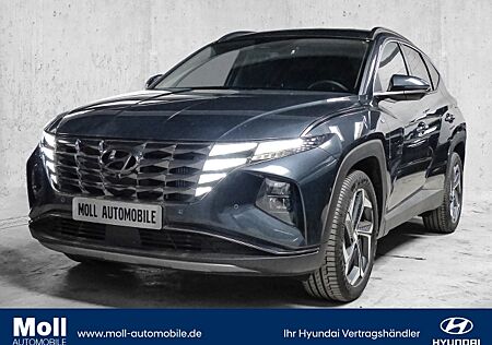 Hyundai Tucson Prime Mild-Hybrid 4WD 1.6 T-GDI Dach Schwarz Assist.