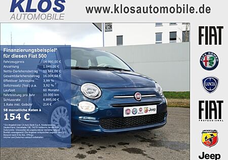 Fiat 500 1.0 GSE HYBRID 70PS APPLE CARPLAY ALU